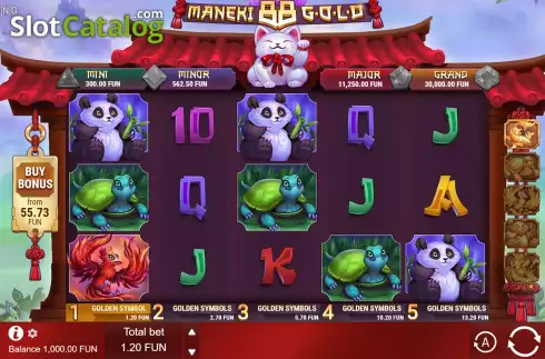 Скрин3. Maneki 88 Gold слот