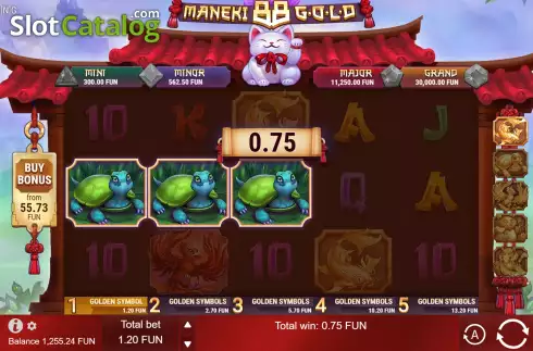Скрин4. Maneki 88 Gold слот