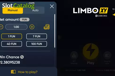 Скрин3. Limbo XY слот