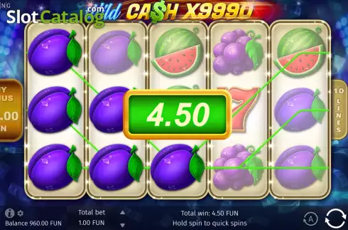 Скрин5. Wild Cash x9990 слот
