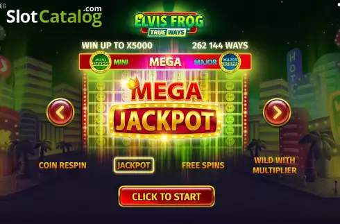 Скрин2. Elvis Frog TrueWays слот