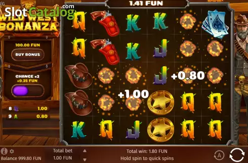 Скрин4. Wild West Bonanza слот