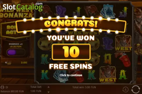 Скрин5. Wild West Bonanza слот