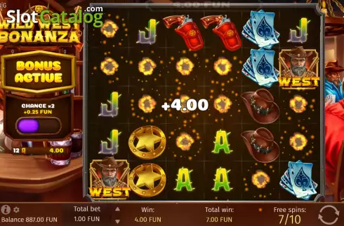 Скрин7. Wild West Bonanza слот