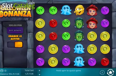 Скрин4. Halloween Bonanza слот
