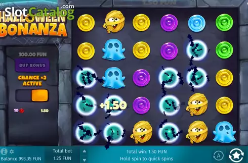 Скрин6. Halloween Bonanza слот