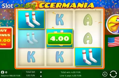 Скрин6. Soccermania слот