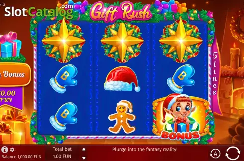 Скрин3. Gift Rush слот