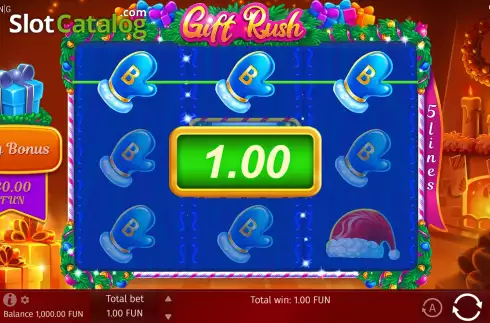 Скрин4. Gift Rush слот