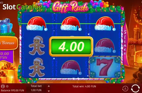 Скрин5. Gift Rush слот