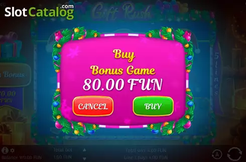 Скрин6. Gift Rush слот