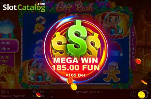 Скрин9. Gift Rush слот