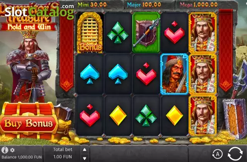 Скрин3. Domnitor's Treasure слот