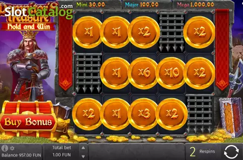 Скрин9. Domnitor's Treasure слот