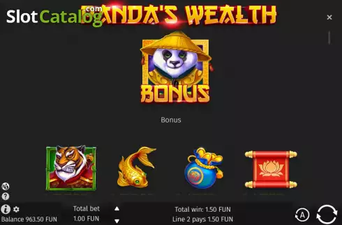 Скрин7. Pandas Wealth слот