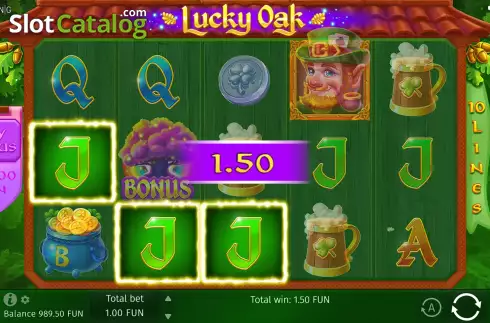 Скрин4. Lucky Oak слот