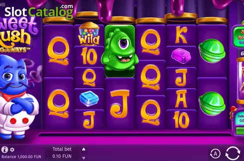 Скрин3. Sweet Rush Megaways слот