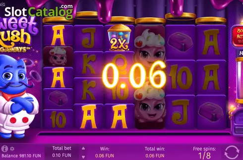 Скрин8. Sweet Rush Megaways слот