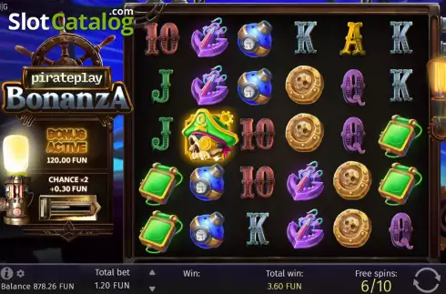 Скрин7. Pirateplay Bonanza слот