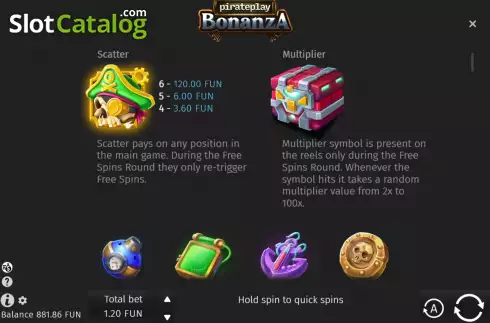 Скрин9. Pirateplay Bonanza слот
