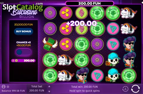 Скрин3. Bitcasino Billion слот