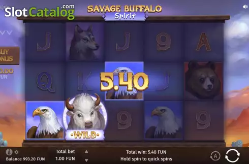 Скрин5. Savage Buffalo Spirit слот