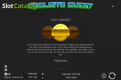 Скрин8. Duelbits Quest слот