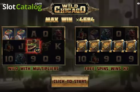Скрин2. Wild Chicago слот