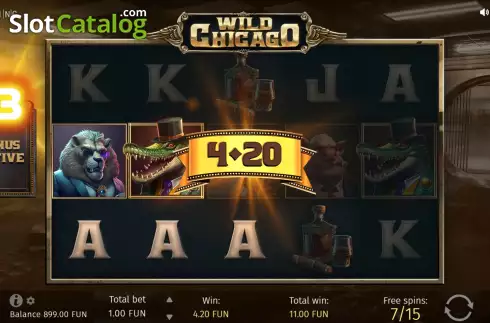 Скрин9. Wild Chicago слот
