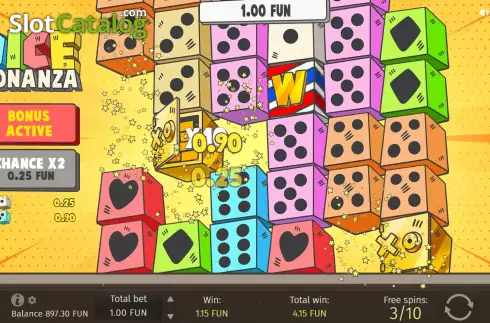 Скрин8. Dice Bonanza слот