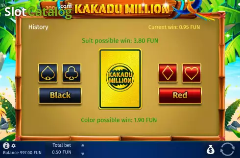 Скрин5. Kakadu Milllion слот
