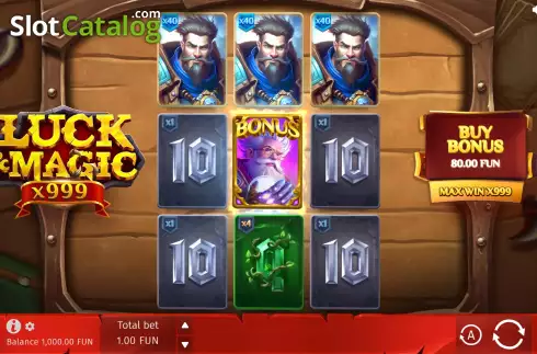 Скрин3. Luck & Magic слот
