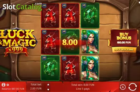 Скрин5. Luck & Magic слот