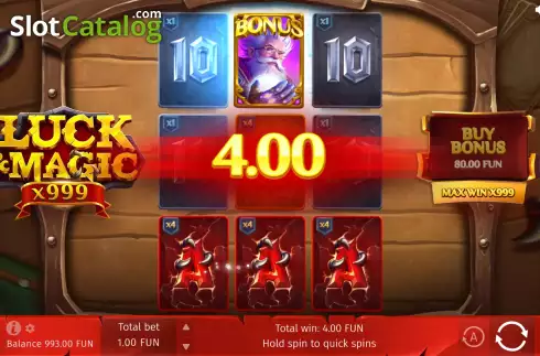 Скрин6. Luck & Magic слот