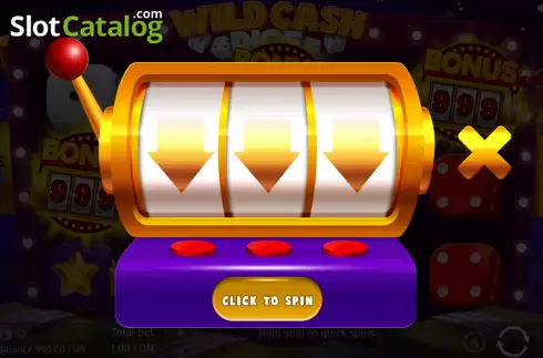 Скрин5. Wild Cash Dice слот