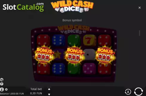 Скрин9. Wild Cash Dice слот