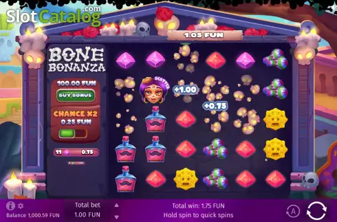 Скрин4. Bone Bonanza слот