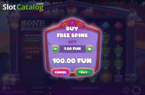 Скрин6. Bone Bonanza слот
