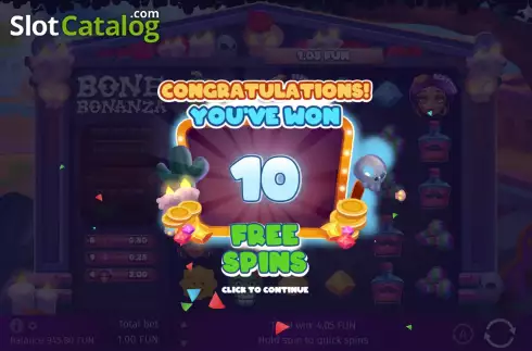 Скрин7. Bone Bonanza слот