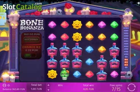 Скрин9. Bone Bonanza слот