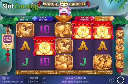 Скрин7. Maneki 88 Fortunes слот