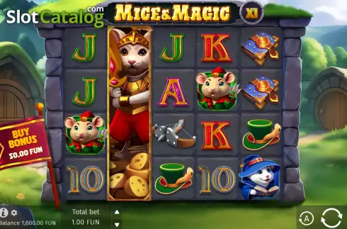 Скрин2. Mice and Magic Wonder Spin слот