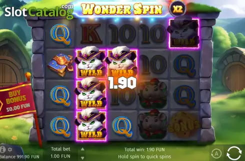 Скрин3. Mice and Magic Wonder Spin слот