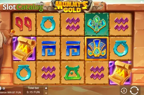 Скрин2. Mummy’s Gold слот