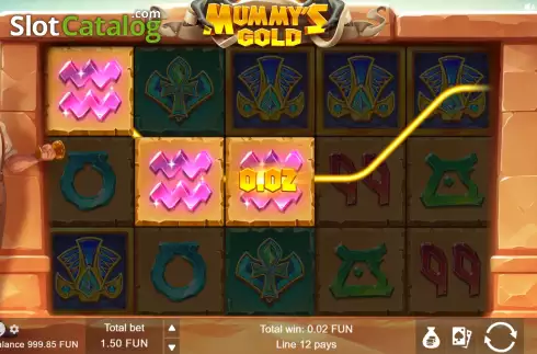 Скрин3. Mummy’s Gold слот