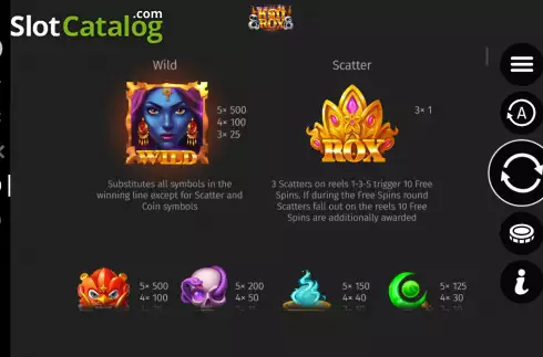 Скрин4. Kali Rox слот