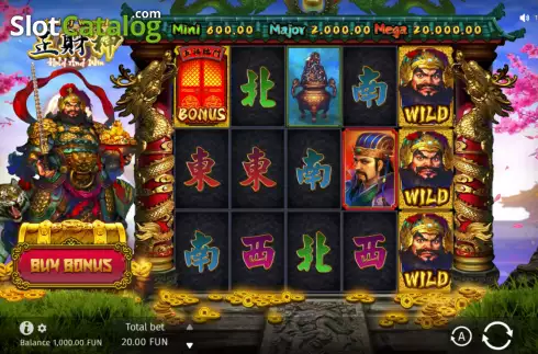Скрин2. God of Wealth Hold and Win слот