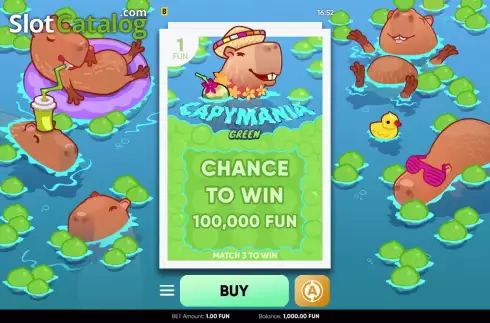 Скрин2. Capymania Green слот
