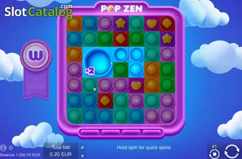 Скрин2. Pop Zen слот
