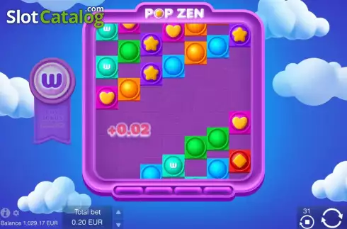 Скрин3. Pop Zen слот